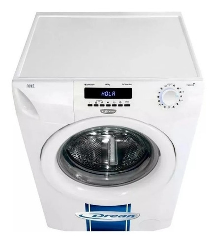 Lavarropas automático Drean Next 7.10 ECO blanco 7kg 220 V