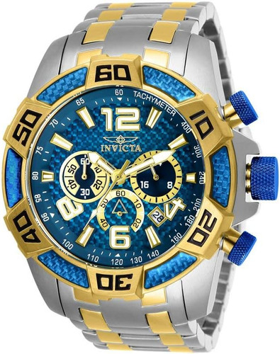 Invicta Mens Pro Diver Acero Inoxidable Cuarzo Correa De Ace