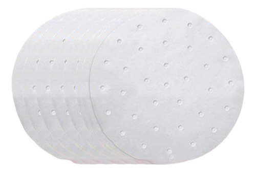 Paquete De 100 Papel De Pergamino Freidora De Redondo 22cm
