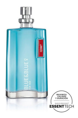 Perfume Blue & Blue For Her - Cyzone - mL a $455