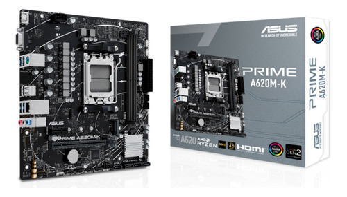 Motherboard Asus Prime Amd A620m-k Am5 Ddr5 Pcie 4 M.2 Pcreg