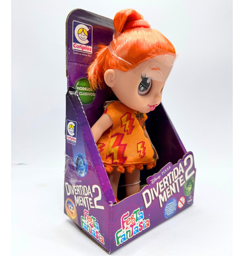 Boneca Divertidamente Cotiplas Licenciado Personagens Inside