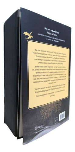 Alas De Ónix Rebecca Yarros. Empíreo, Vol.3 Planeta Original