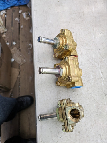 Lot Of 3 Asco Solenoid Valve - No Powerhead Cct