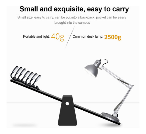 . Lámpara De Escritorio Led Ajustable For Controlar Los