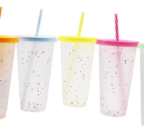 5 Uds Vasos Para Bebidas Frías Vasos De Fiesta De Alta