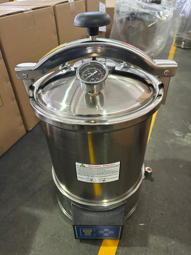 Autoclave Semi Automatico Electrico Cultivo Hongos 24 Litros