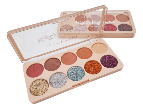 Set De 2 Paleta De Sombra 10 Colores