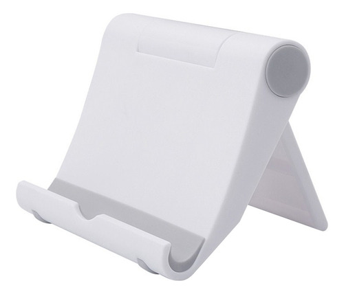 Soporte Plegable Blanco Para Teléfono Celular Y Tableta, Uni