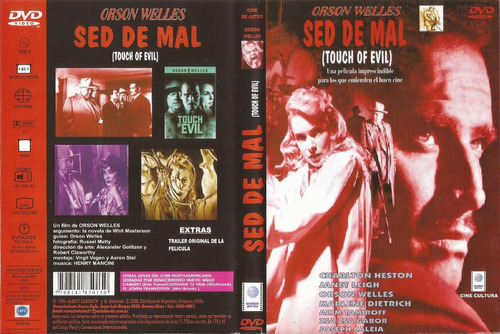 Sed De Mal Dvd Touch Of Evil Orson Welles Charlton Heston