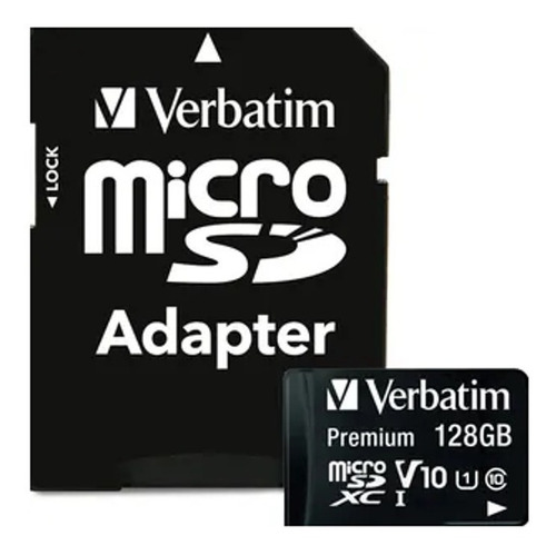 Imagen 4 de 6 de Tarjeta De Memoria Verbatim 44085 Premium Sd 128gb Clase 10