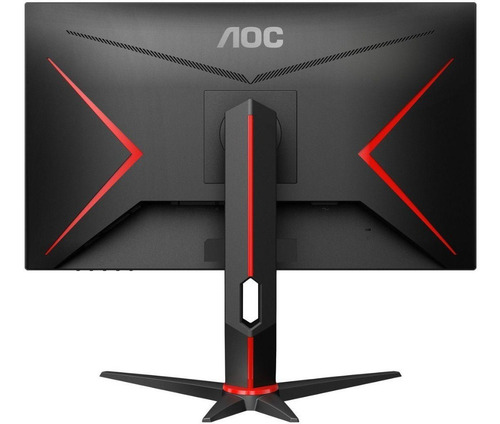 Monitor Gamer Hero Full Hd 27'' G-sync 144hz Ips 1ms Aoc Cor Preto/Vermelho 110V/220V