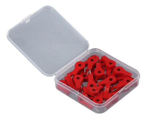 Push Pins Red Star Tacks Marking Pins, Tablero De Anuncios D