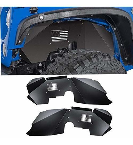 Smallfatw Jeep Wrangler Acero Frontal Interior Fender Revest