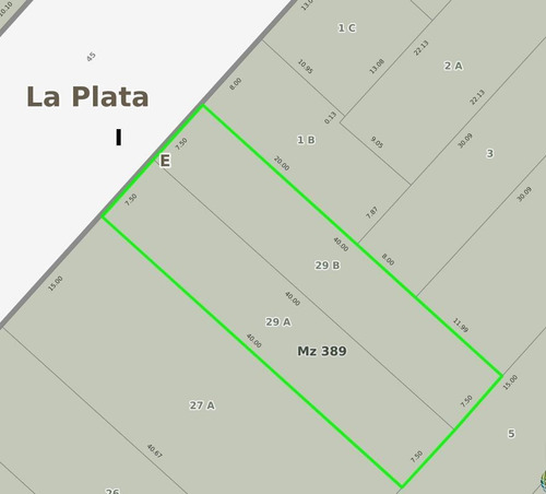 Imagen 2 de 4 de Terreno En Venta Y Alquiler En La Plata Calle 45 E/ 6 Y 7 - Dacal Bienes Raices