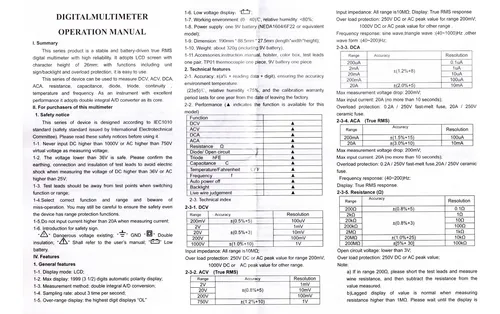 Tester Vc88b Capacitancia Frecuencia Temperatura Pedido Htec
