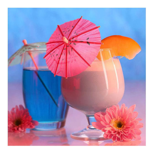 Palito Espeto Guarda Chuva Sol Petisco Bebida Coquetel 100un