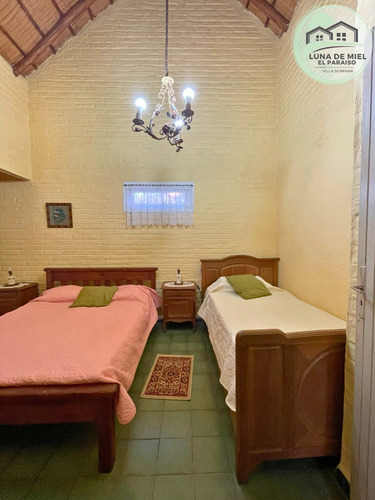 Cabaña O Casa De Alquiler En Villa Serrana Hasta 11 Personas