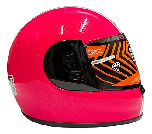 Casco integral moto niña sale