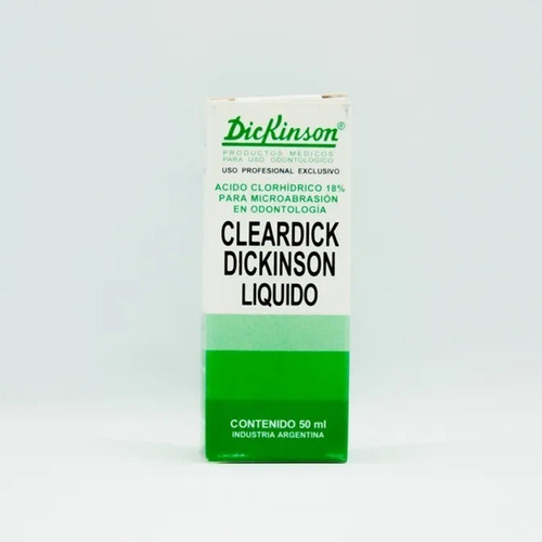 Cleardick Dickinson Quitamanchas Liquido X 50 Ml Odontologia