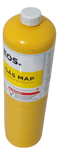 Kit 6 Refil Cilindro Gás Map 400g Para Maçarico Portátil Eos