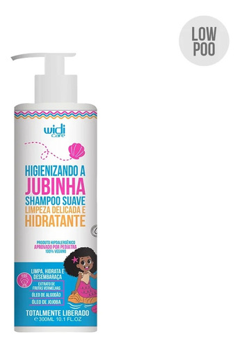 Higienizando A Jubinha Shampoo Suave Limpeza Delicada E Hidr