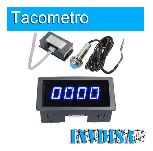 Tacometro Digital + Sensor Inductivo Kit Original -n U E V O