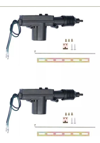 Solenoide Carro Universal Seguros Eléctricos Puerta 2 Cables