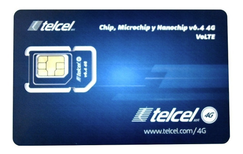 Chip Express Telcel Sim 4g Lte V6.4 Reynosa Lada 899