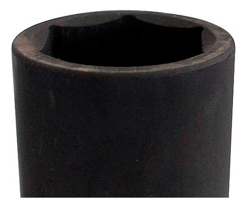 Soquete Impacto Encaixe 1 Pol X 23 Mm Longo 9959 Bremen Cor Prateado