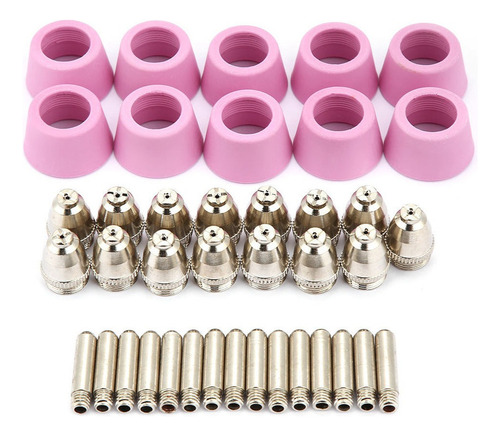 Boquilla De Electrodo De Plasma 40pc/set Ag60 Sg55 Cutter Cu