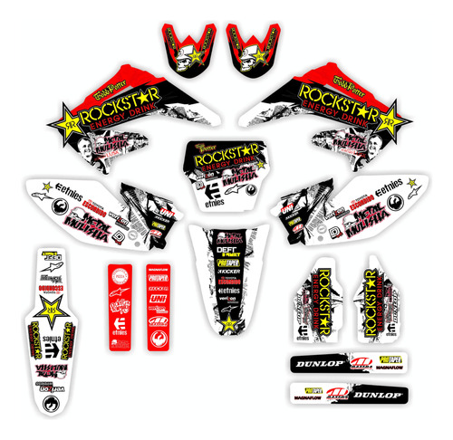 Calcos Honda  Crf 450r '02-'04 Rock