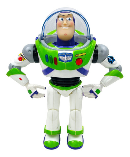 Buzz Lightyear Toy Story Luz Y Sonido Brilla En La Oscuridad