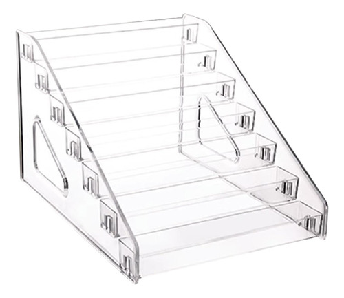 Estante De Almacenamiento Acrílico, Soporte Para 7 Niveles