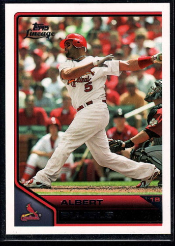 Béisbol Mlb 2011 Topps Lineage 178 Albert Pujols Cardinals