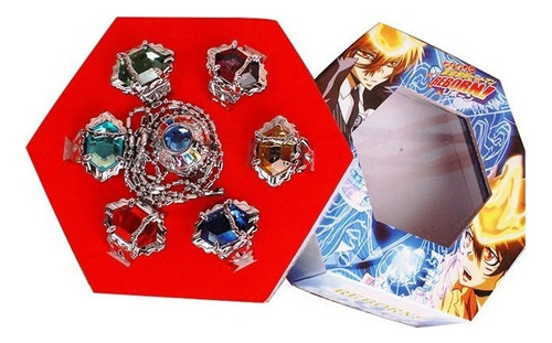 Anillos Nuevos Vongolas Katekyo Hitman Reborn Set 7