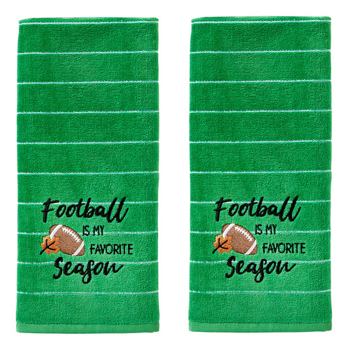Juego De Toallas De Mano Skl Home Fall Football Is My Favori