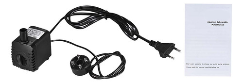 Bomba De Agua Ultrasilenciosa De 600 L/h, 8 W, Sumergible, 4