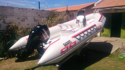 Viking De 4,9 M Con Motor 60 Hp 4 Tiempos Mercury Todo 0km