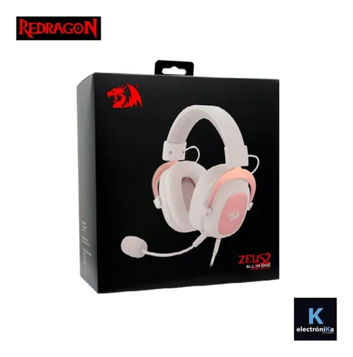 Audifono Gamer Zeus G510 White Redragon / K