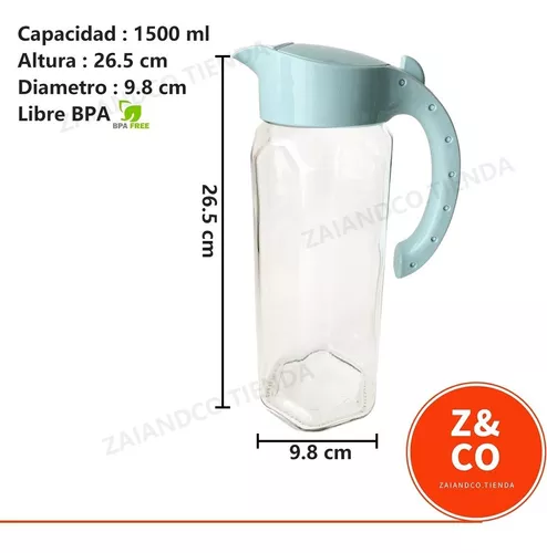 JARRA DE VIDRIO DE 1.5 LT