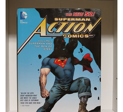 Libro Superman Action Comics New 52 Vol. 1 Ingles, Dc Comics