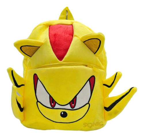 Mochila Sonic Jardín Infantil Knuckle Shadow Compatible 30cm