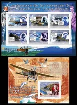 Comprar Aviación - Blériot - Guinea - Hojita + Block Mint 