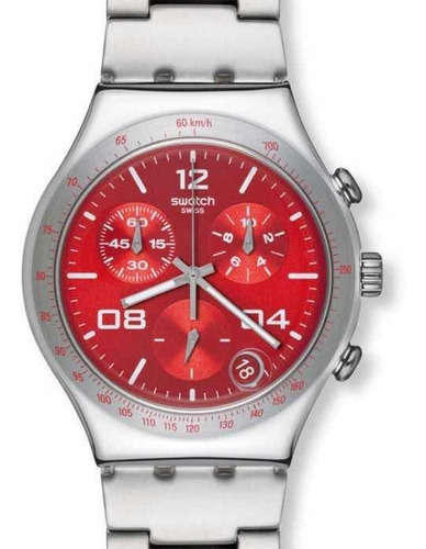 Reloj Swatch Hombre Ycs563g Irony Chrono Blustery Red