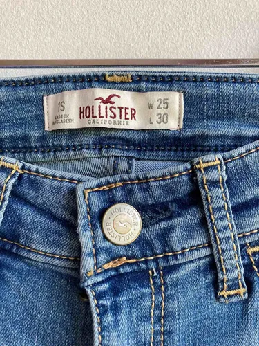 Jeans Mujer Hollister Talla 1 S 32 En Muy Buen Estado