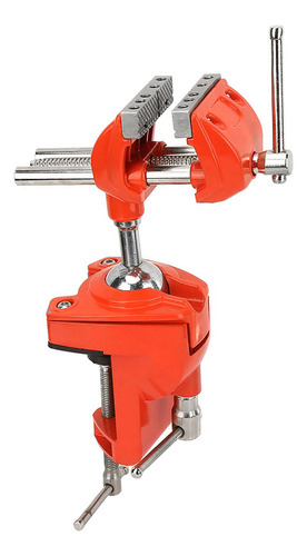 Mini Pinza Giratoria De 360° Para Mesa, Ajustable, Con Morda