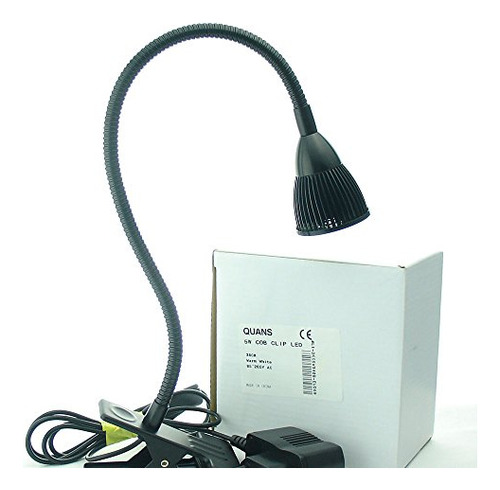 Abrazadera Con Pinza 5w Con Cuello De Cisne Para Lámpara De