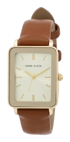 Reloj Mujer Anne Klein Ak-3702chhy Cuarzo Pulso Marron En