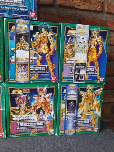 Saint Seiya Myth Cloth - Generales Marinos + Poseidon Roe